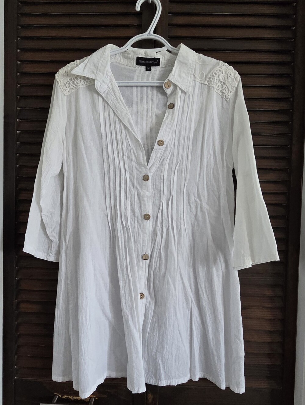 White Cotton Blouse